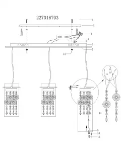 Потолочный светильник MW-Light Граффити 227016703