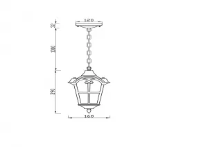 Подвесной светильник Maytoni Outdoor O413PL-01GB