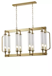 Люстра Crystal Lux TOMAS SP8 L1000 BRASS