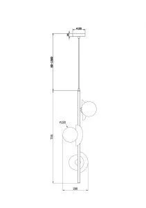 Подвесной светильник Freya FR5391PL-03CFL