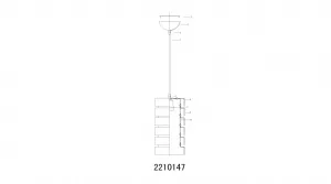 Потолочный светильник MW-Light Космос 2210147 w