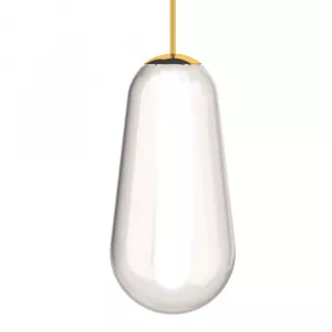 Плафон Nowodvorski Cameleon Pear L Transparent/Brass 8532