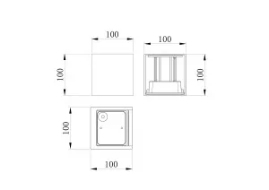 Архитектурная подсветка Maytoni Outdoor O572WL-L20B3K