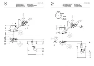 Потолочный светильник MW-Light Сайрус бронзовый 721010408