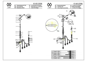 Потолочный светильник MW-Light Консуэло бронзовый 614012506