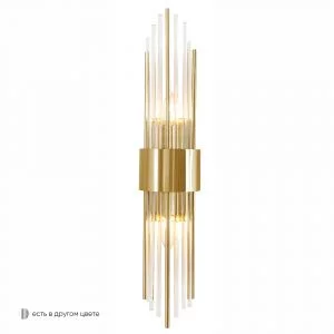 Бра Crystal Lux ATENTO AP2 BRASS/TRANSPARENTE