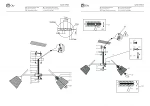 Потолочный светильник De City Альфа чёрный 324015903