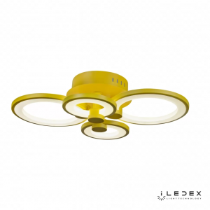 Потолочная люстра iLedex Ring A001/4 YELLOW