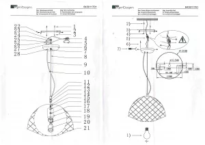 Потолочный светильник MW-Light Кассель чёрный 643011701