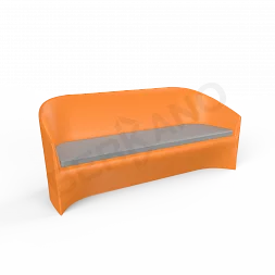 Диван Oasis Orange / Gray