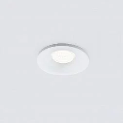 Встраиваемый точечный светодиодный светильник Plain R 3W 4200K белый 15270/LED Elektrostandard a056024