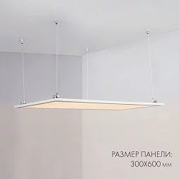 Панель IM-S300x1200-40W White6000 (WH, 120 deg, 230V) (Arlight, IP40 Металл, 3 года)