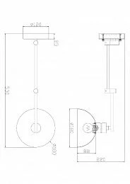 Настенный светильник (бра) Freya FR5290WL-01B