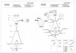 Потолочный светильник MW-Light Патриция  золотой 447010406