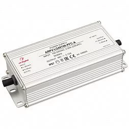 Блок питания ARPV-LG48100-PFC-A (48V, 2.12A, 100W) (Arlight, IP67 Металл, 5 лет)