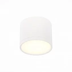 Светильник потолочный Белый LED 1*9W 3000K 702Lm Ra>90 120° IP20 D88xH75 170-240V Накладные светильники ST113.532.09