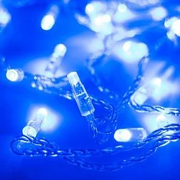 Светодиодная гирлянда ARD-STRING-CLASSIC-10000-CLEAR-100LED-STD BLUE (230V, 7W)