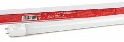 Лампа светодиодная ЭРА RED LINE ECO LED T8-10W-865-G13-600mm G13 10 Вт трубка стекло холодный дневной свет