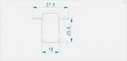 Торцевая заглушка H-ET-03-10 набор из 2 шт. Deko-Light 979200