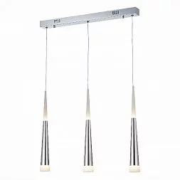 Светильник подвесной Хром/Хром, Белый LED 3*7W 3000K ORPELO SLE200113-03