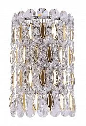 Бра Crystal Lux LIRICA AP2 CHROME/GOLD-TRANSPARENT