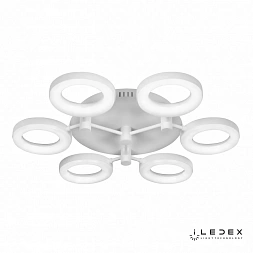 Потолочная люстра iLedex Jomo FS-014-X6-(B) 72W WH