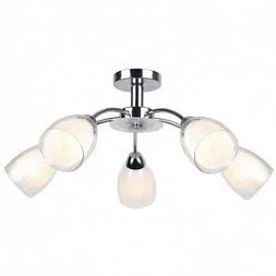 Потолочная люстра Arte Lamp CARMELA Хром A7201PL-5CC