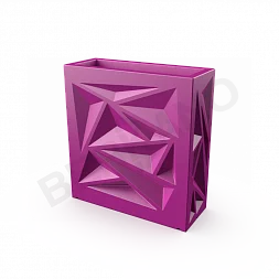 Кашпо Icelandic Square DB Royal Purple