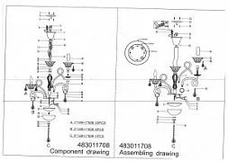 Потолочный светильник MW-Light Элла чёрный 483011708